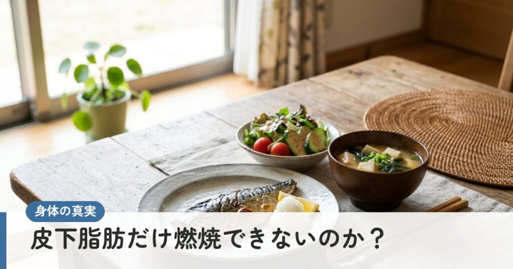 皮下脂肪だけ燃焼できないのか？