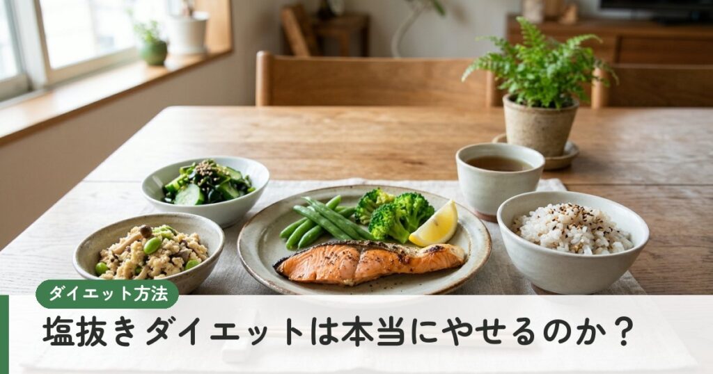 塩抜きダイエットは本当にやせるのか？